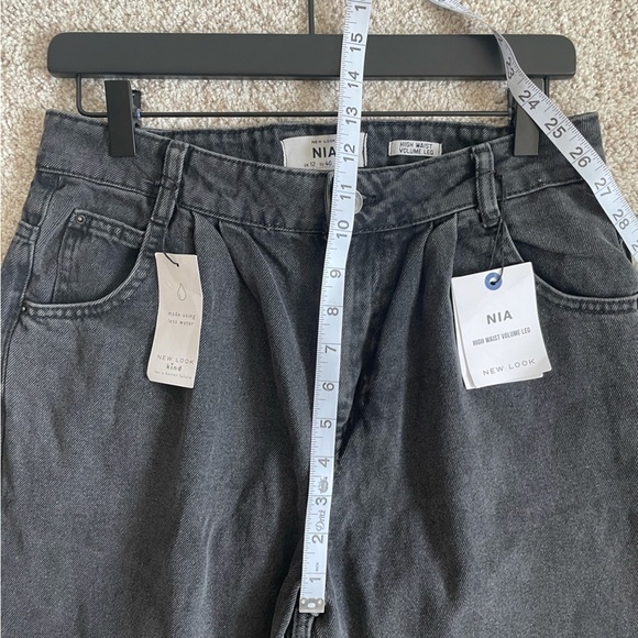 New look black denim jeans high waist size 8 NWT - Picture 8 of 14
